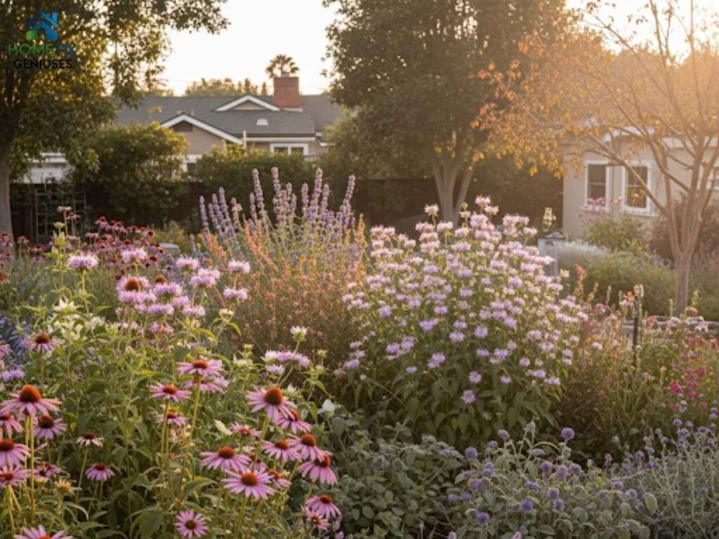 Preparing Your Chicago Garden for Harsh Winters in Los Angeles 1 Winter garden in a Los Angeles neighborhood blending Chicago plants and native California species