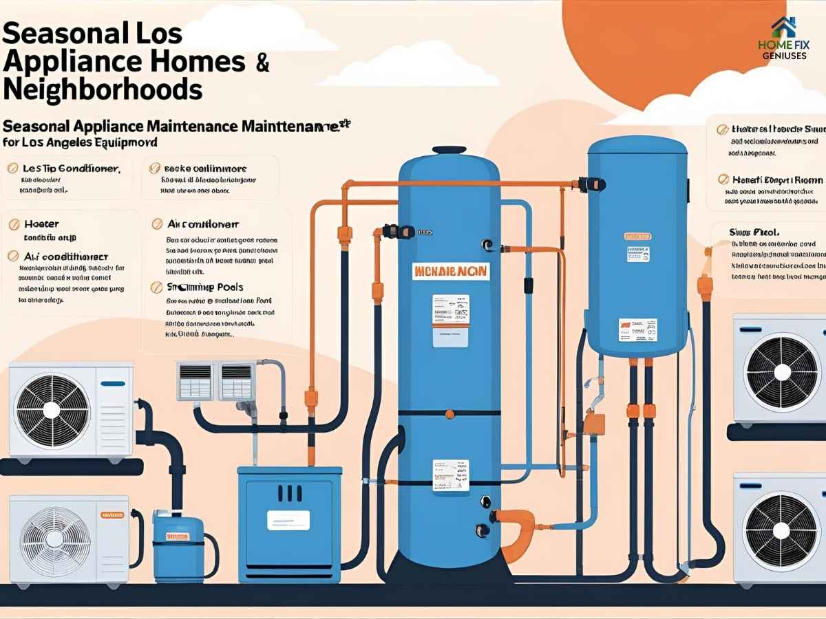 Seasonal appliance maintenance checklist for Los Angeles homes and neighborhoods