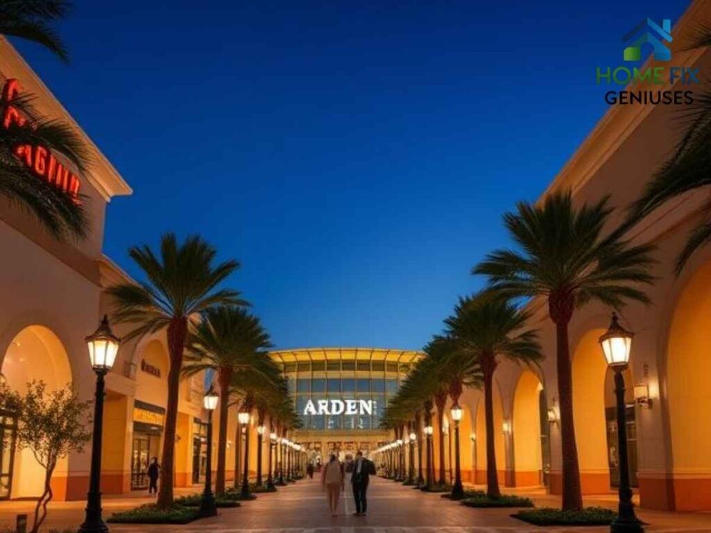 Illuminate Your Business: The Arden Fair Mall Outdoor Lighting Installation Guide for Los Angeles 2 Bright and durable outdoor lighting illuminating Arden Fair Mall entrances in Los Angeles