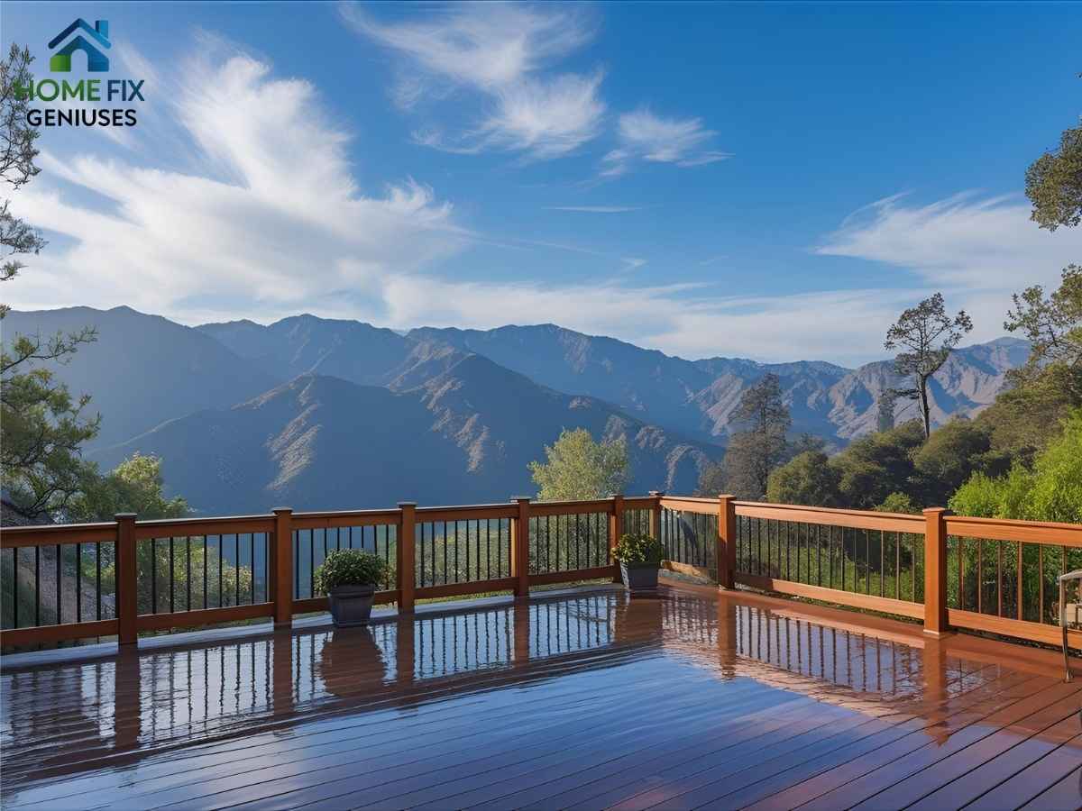 Beautiful Mountain View deck waterproofed expertly in Los Angeles